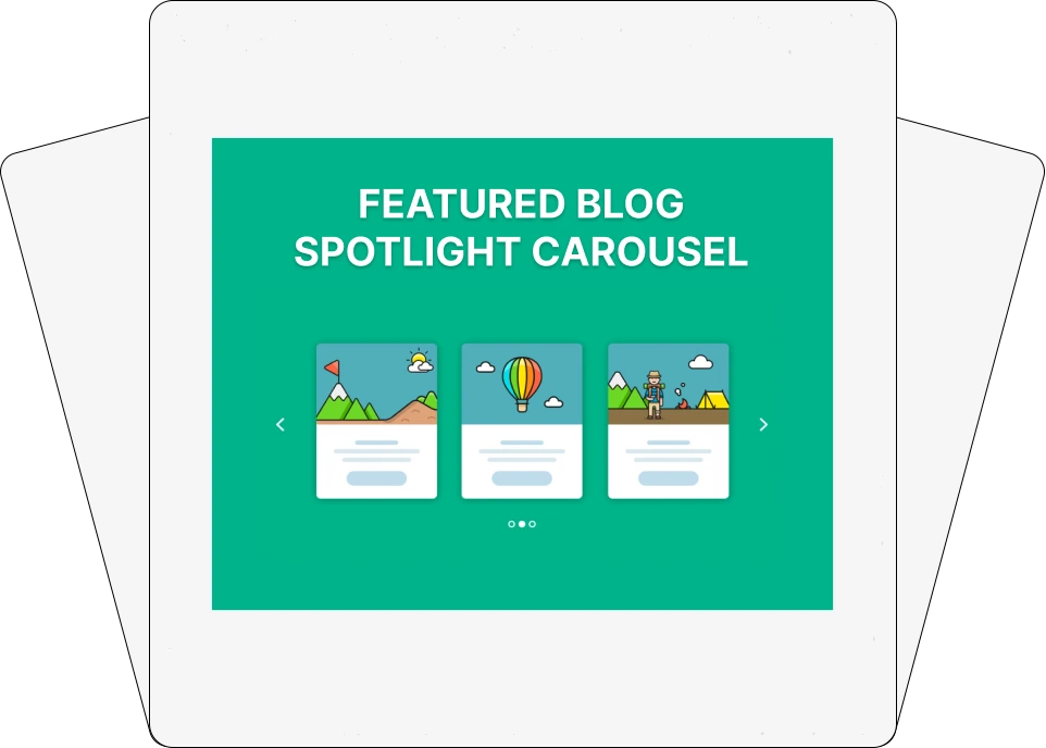 Display Featured Blog Spotlight Carousel and Generate Revenue