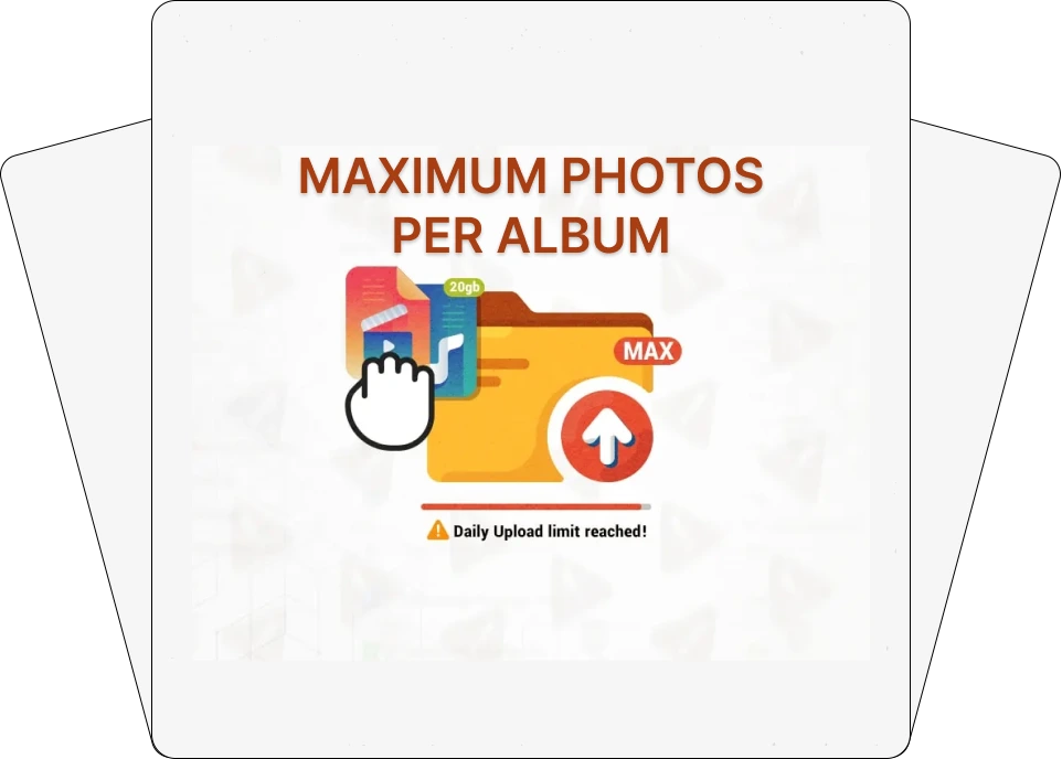 Maximum Photos per Album addon