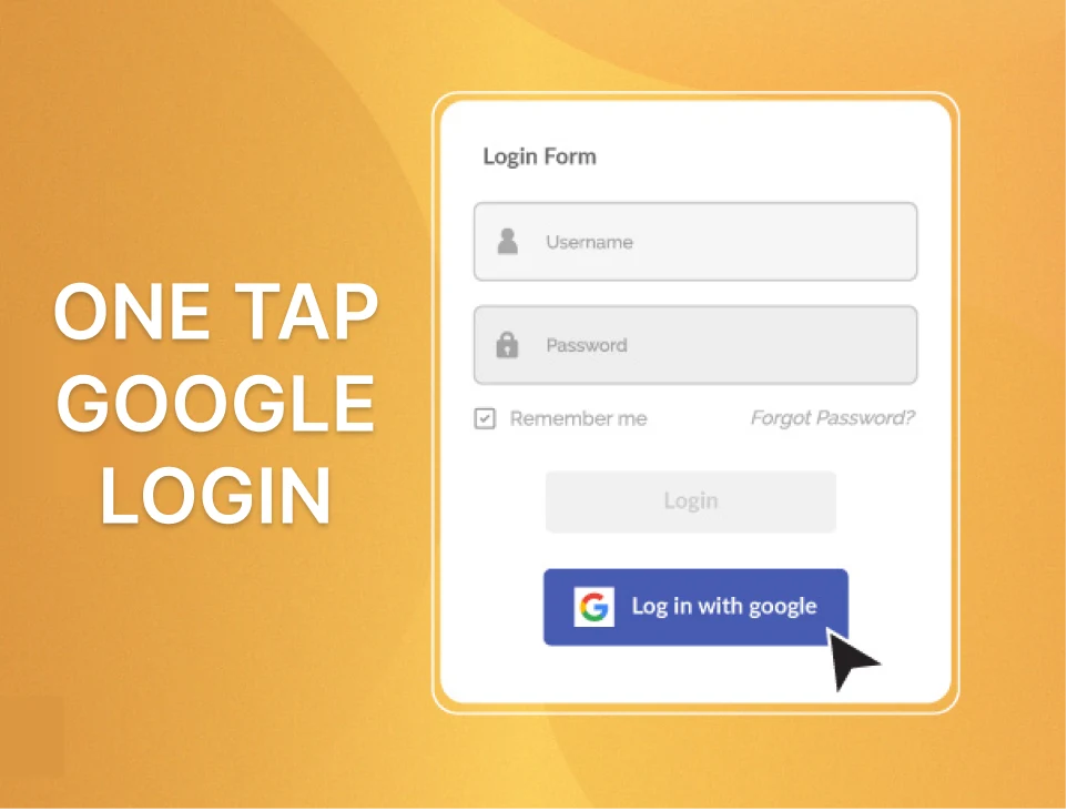 One-Tap Google Login addon