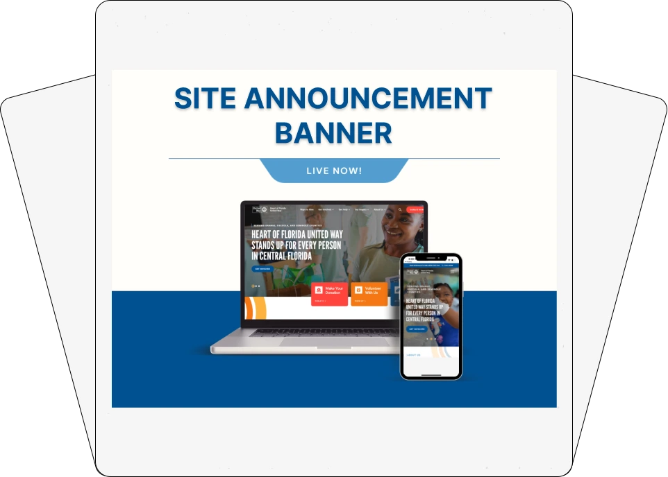 Site Announcement Banner addon